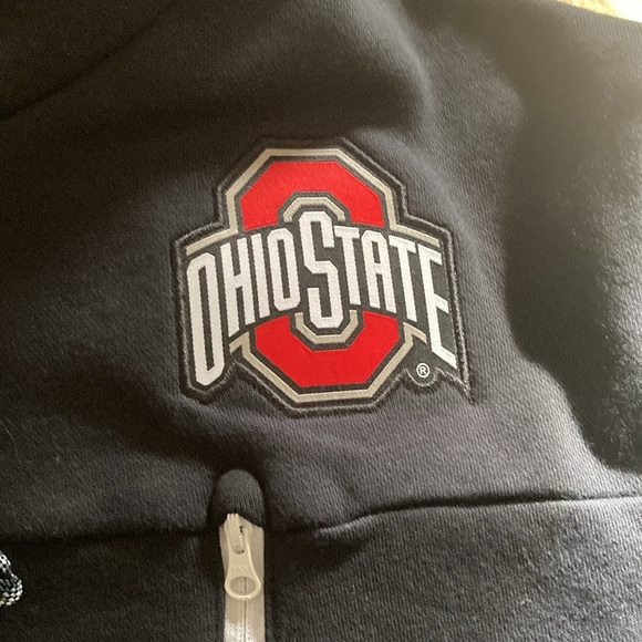 Nike Ohio State color lock hoodie large black & gray sweatshirt mens - Picture 6 of 11